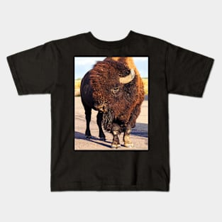 American Bison Kids T-Shirt